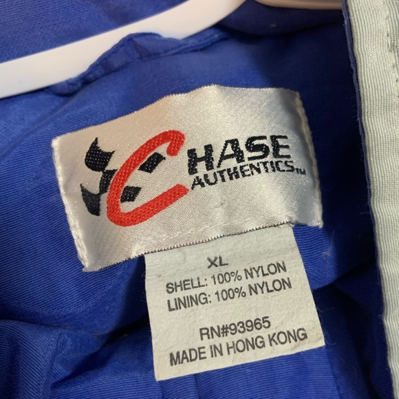Vintage Dale Jarrett Robert Yates XL Nylon Nascar Jacket 1990s Chase Authentics - Picture 7 of 7